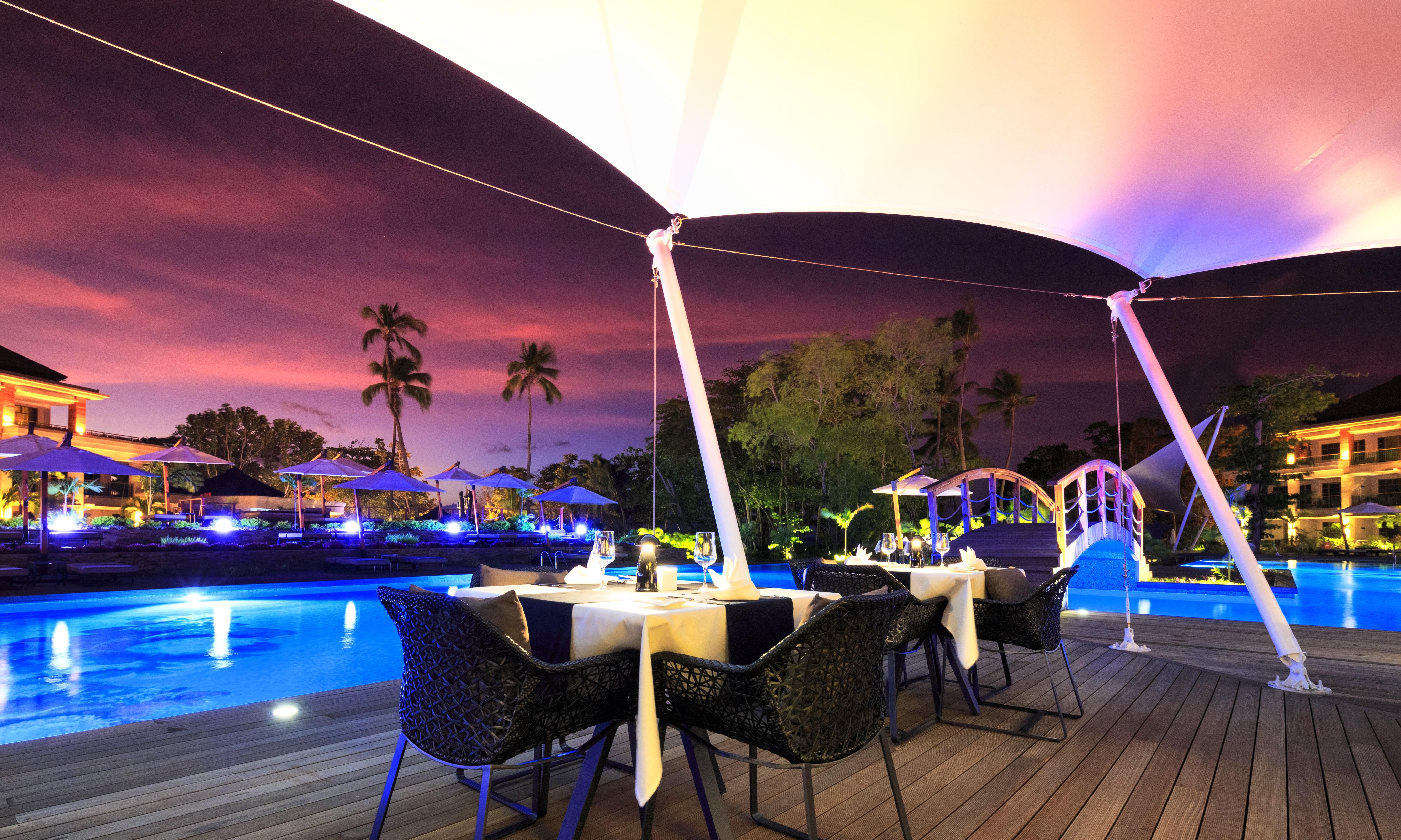 Savoy Seychelles Resort & Spa Бо-Валлон Экстерьер фото The Deck