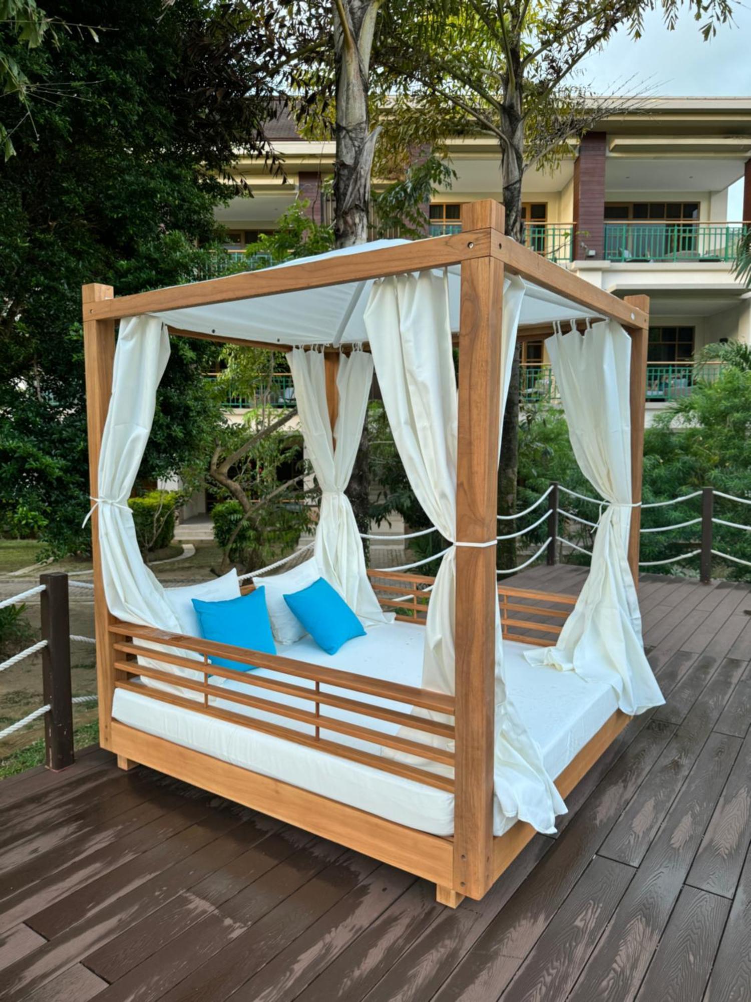 Savoy Seychelles Resort & Spa Бо-Валлон Экстерьер фото A daybed